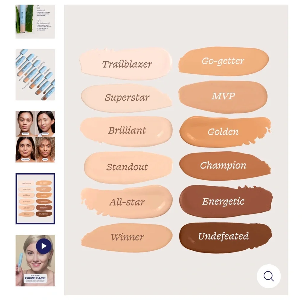 ALLEYOOP - Gameface Second Skin Concealer - Shade Winner